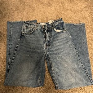 Zara wide leg jeans